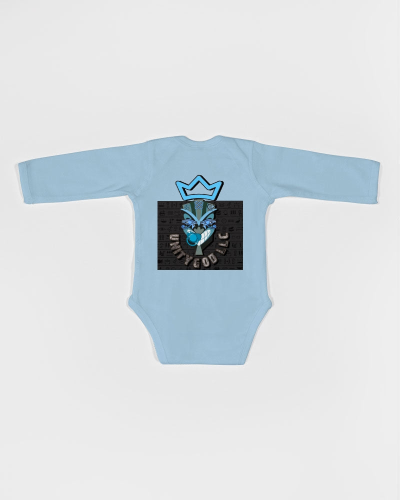 UNITY MASK Infant Long Sleeve Baby Rib Bodysuit | Rabbit Skins