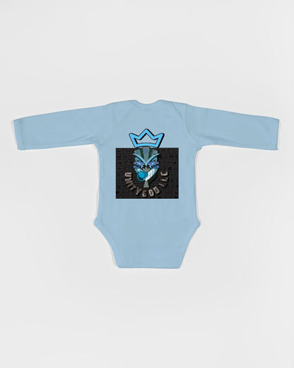 UNITY MASK Infant Long Sleeve Baby Rib Bodysuit | Rabbit Skins