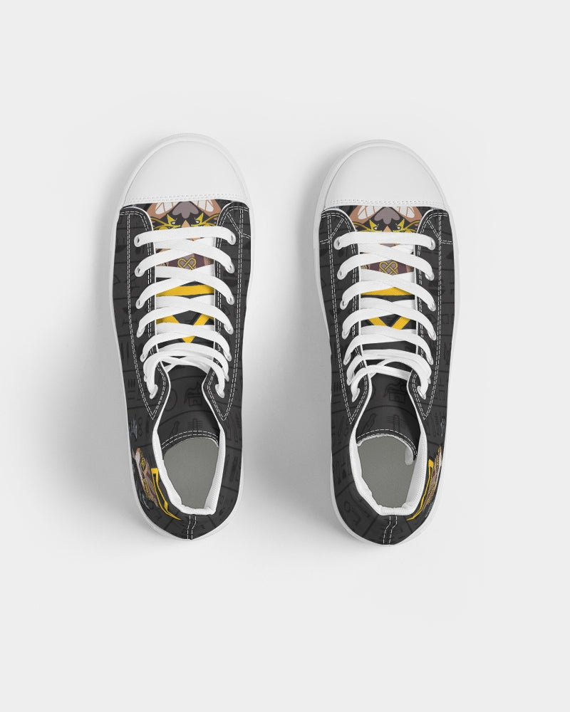 UNITY MASK Women's Hightop Canvas Shoe