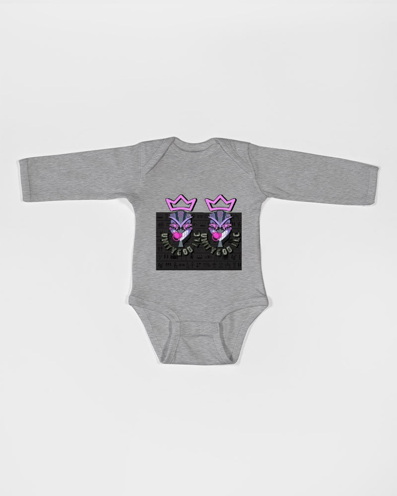 UNITY MASK Infant Long Sleeve Baby Rib Bodysuit | Rabbit Skins