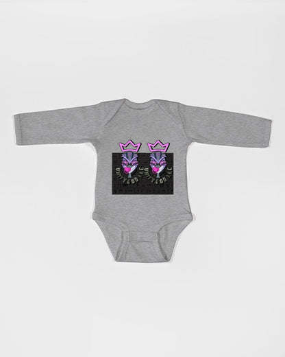 UNITY MASK Infant Long Sleeve Baby Rib Bodysuit | Rabbit Skins