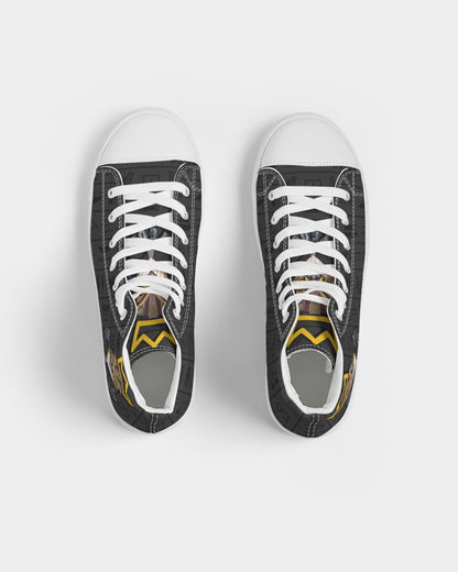 UNITY MASK Men's Hightop Canvas Shoe