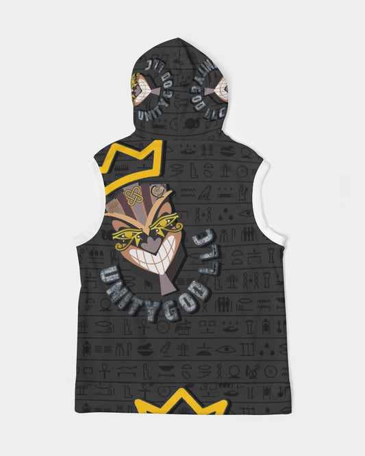 UNITY MASK Men's All-Over Print Heavyweight Sleeveless Hoodie