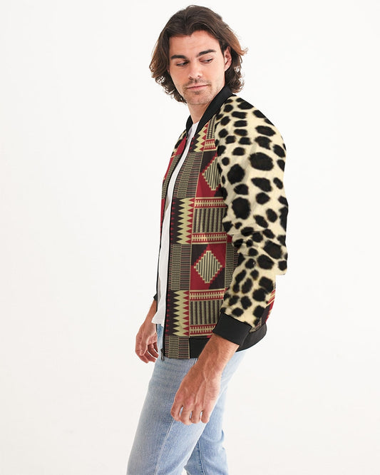 BRW Kente Men's Bomber Jacket