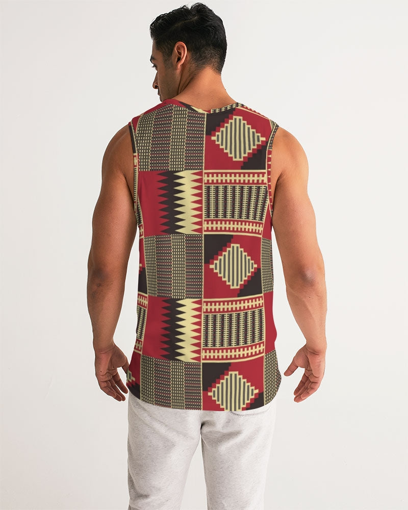 BRW Kente Men's Sports Tank