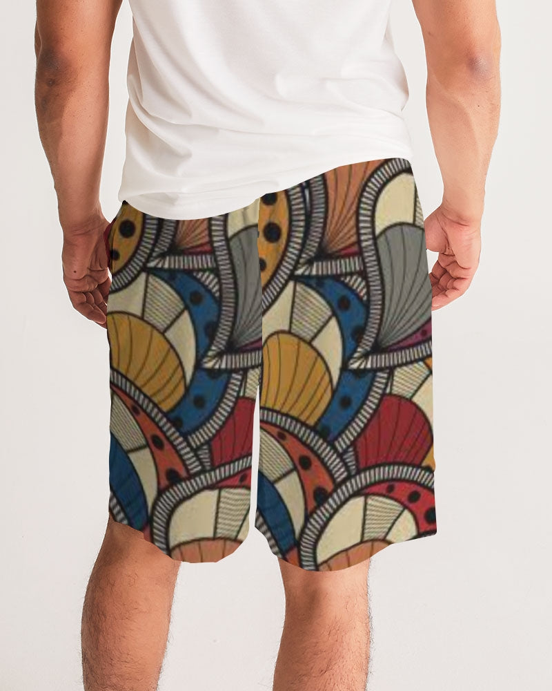 Classic Kente Men's Jogger Shorts