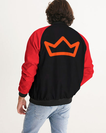Poly By Nature Men's All-Over Print Bomber Jacket