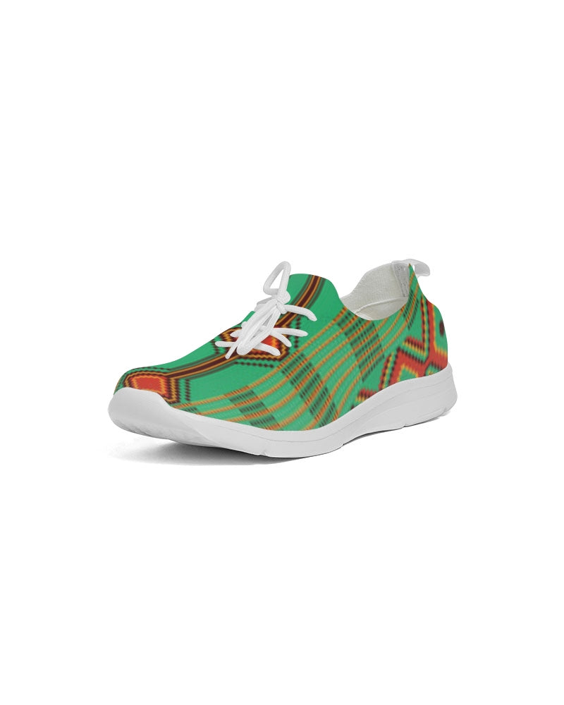 Kente variant 1 Men's Lace Up Flyknit Shoe