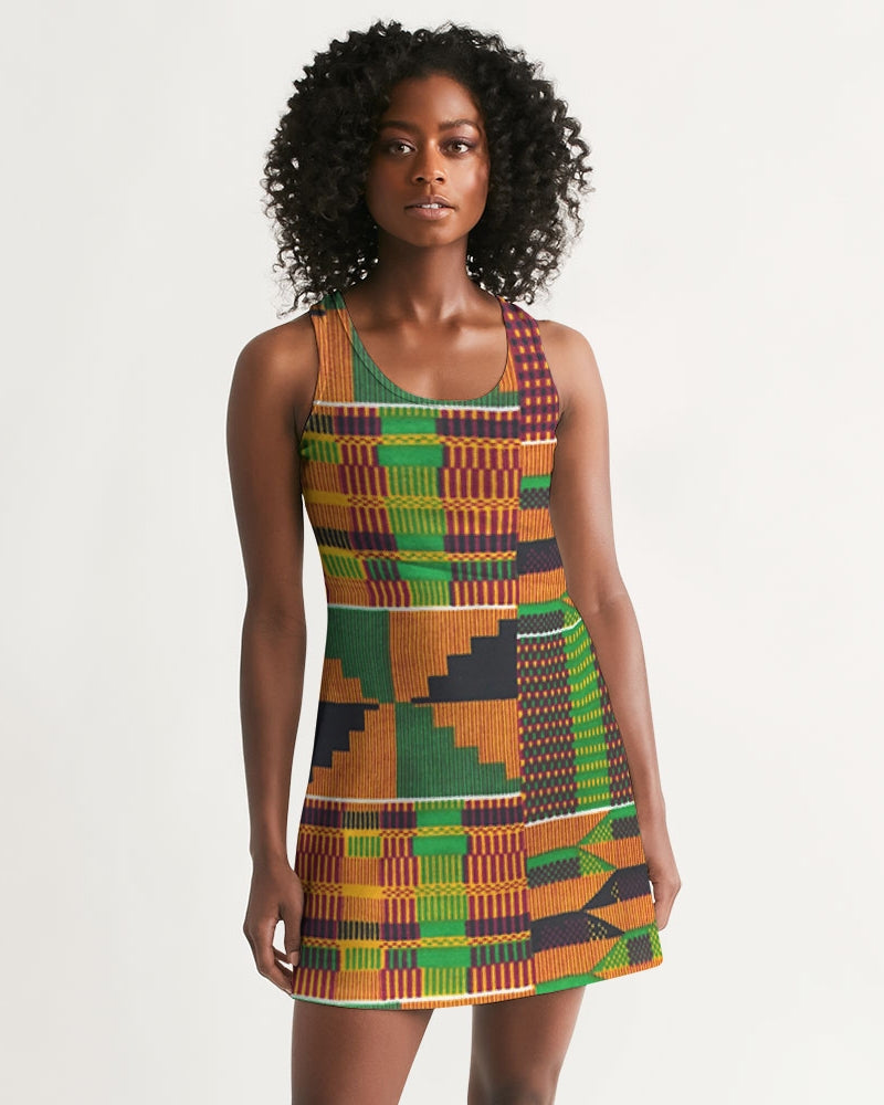 Kente Women's Racerback Dress