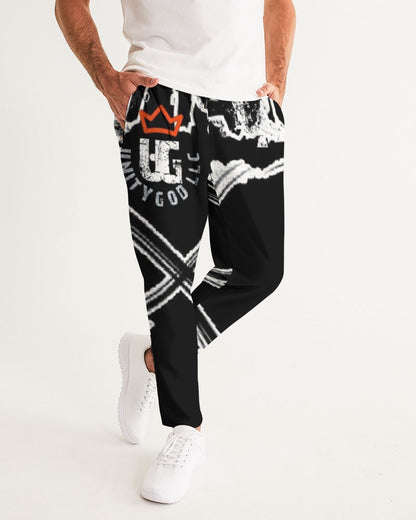 Poly By Nature Men's All-Over Print Joggers