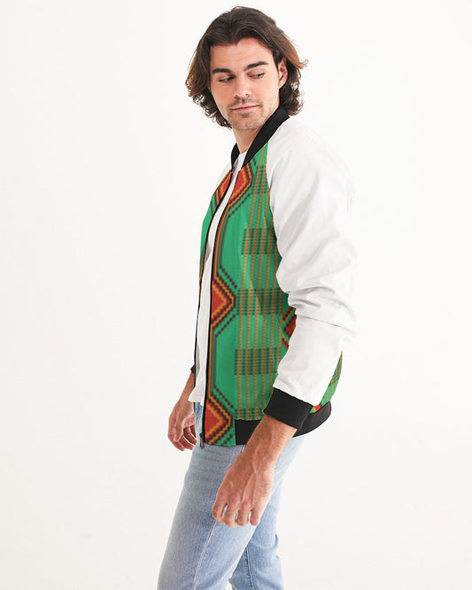 Kente variant 1 Men's Bomber Jacket