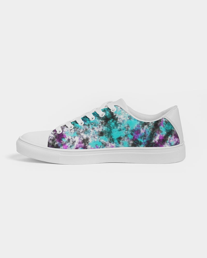 BLACK DIVINITY Men's Faux-Leather Sneaker