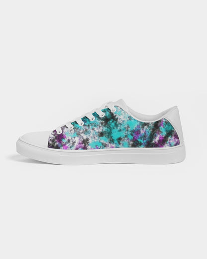 BLACK DIVINITY Men's Faux-Leather Sneaker