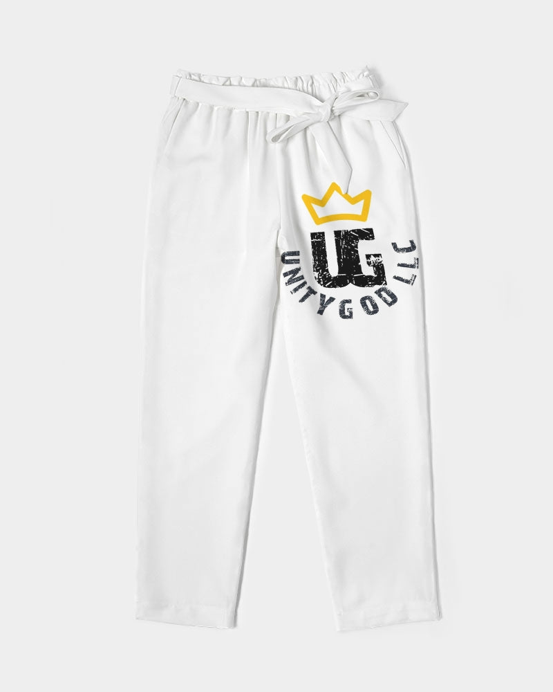UNITYGOD Logo 4 Women's Belted Tapered Pants
