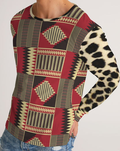 BRW Kente Men's Long Sleeve Tee