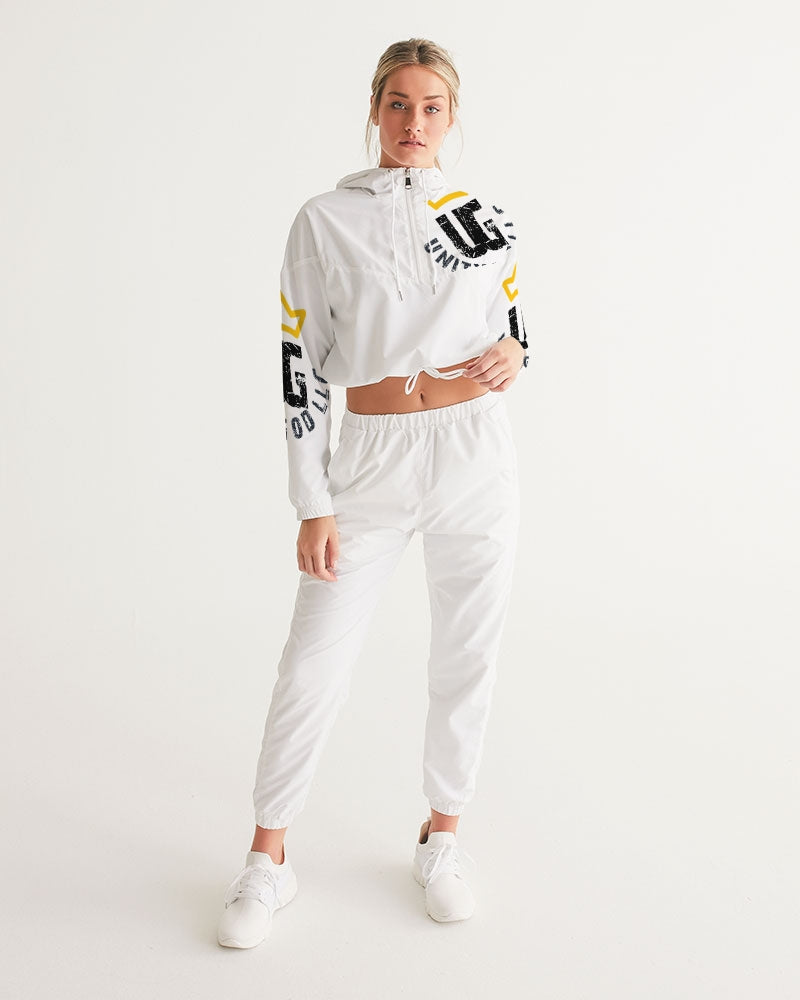 UNITYGOD Logo 4 Women's Cropped Windbreaker