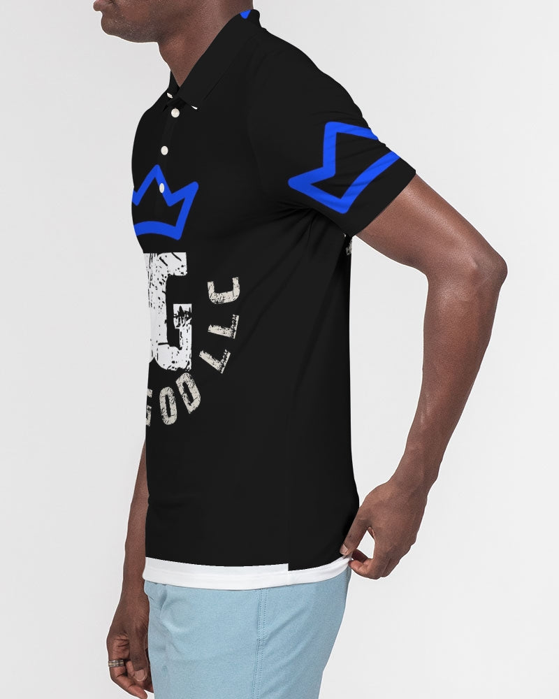 UNITYGOD Logo 5 Men's Slim Fit Short Sleeve Polo
