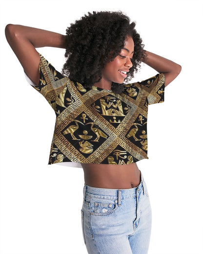 Regal Panther Women's Lounge Cropped Tee