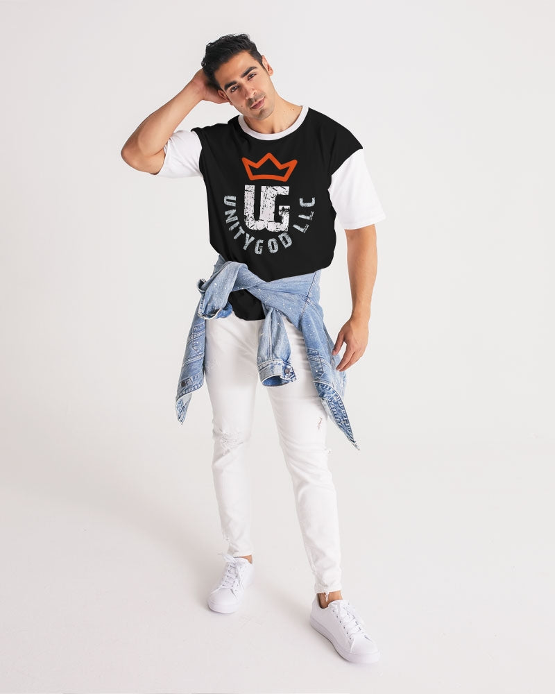 red UNITYGOD Logo Men's Premium Heavyweight Tee