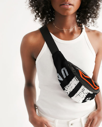 red UNITYGOD Logo Crossbody Sling Bag