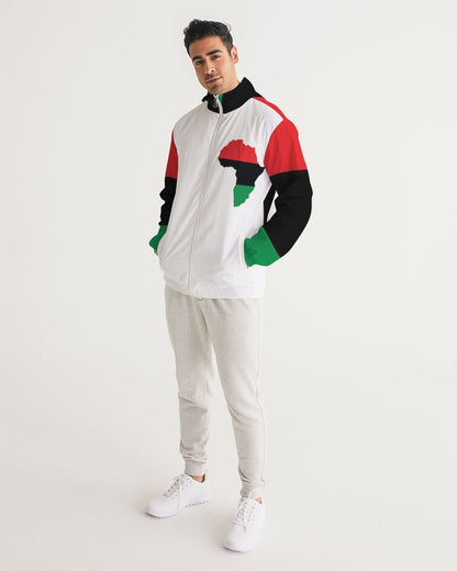 Pan African continental symbol Men's Windbreaker