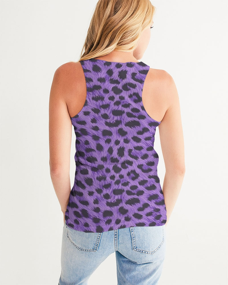 Purple Leopard Women's Tank