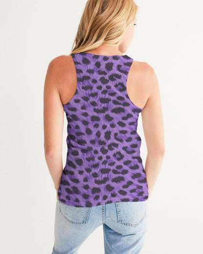 Purple Leopard Women's Tank