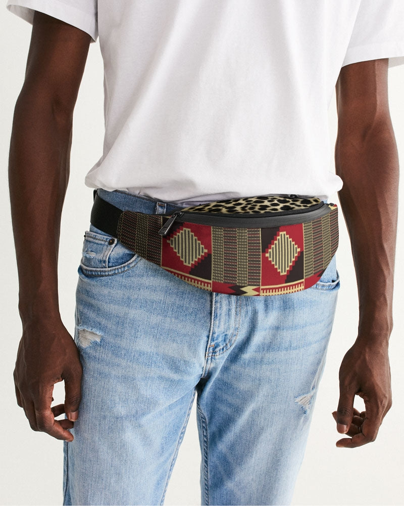BRW Kente Crossbody Sling Bag