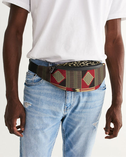 BRW Kente Crossbody Sling Bag