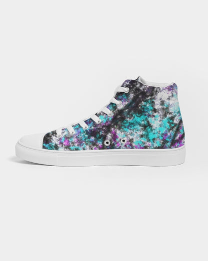 BLACK DIVINITY Men's Hightop Canvas Shoe