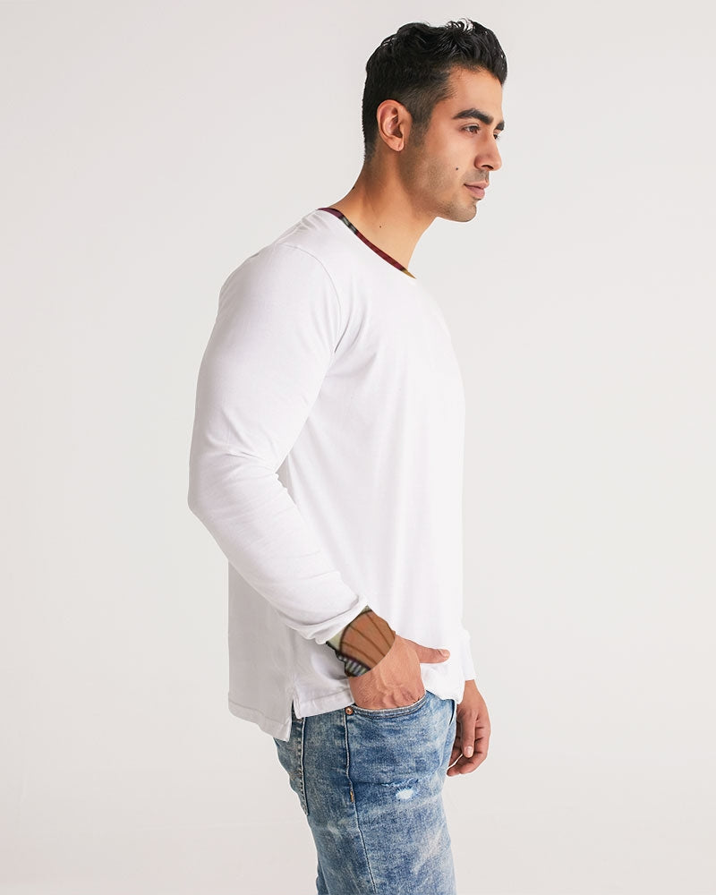 Classic Kente Men's Long Sleeve Tee