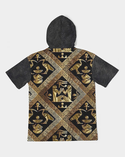 Regal Panther Men's Premium Heavyweight Short Sleeve Hoodie