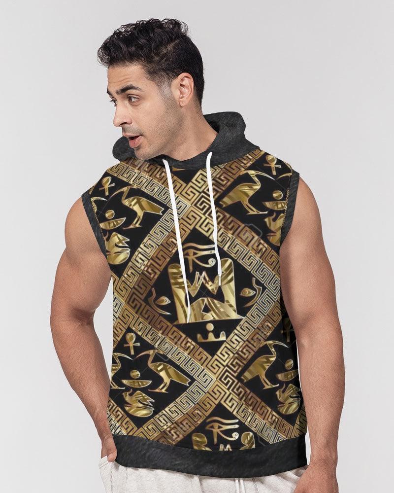 Regal Panther Men's Premium Heavyweight Sleeveless Hoodie