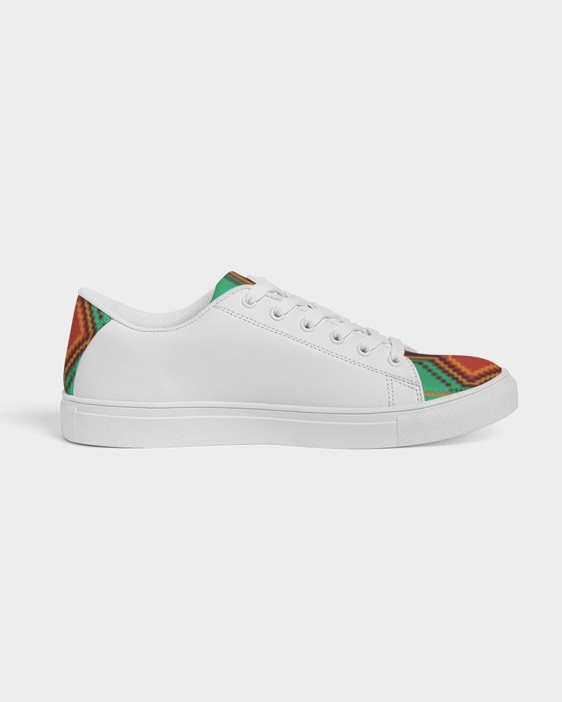 Kente variant 1 Men's Faux-Leather Sneaker