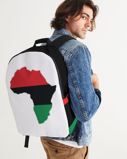 Pan African continental symbol Large Backpack