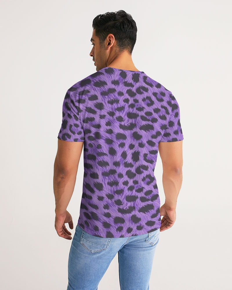 Purple Leopard Men's Tee