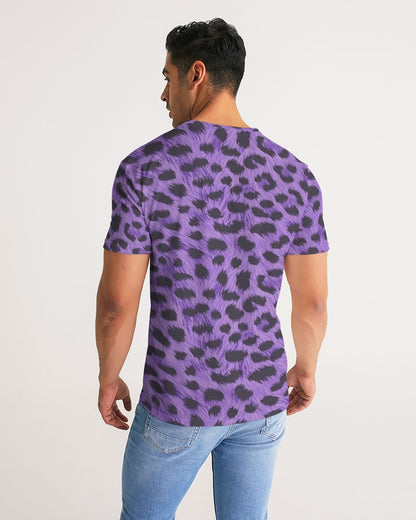 Purple Leopard Men's Tee