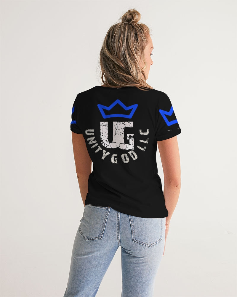 UNITYGOD Logo 5 Women's V-Neck Tee