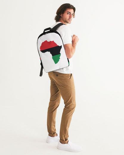 Pan African continental symbol Large Backpack