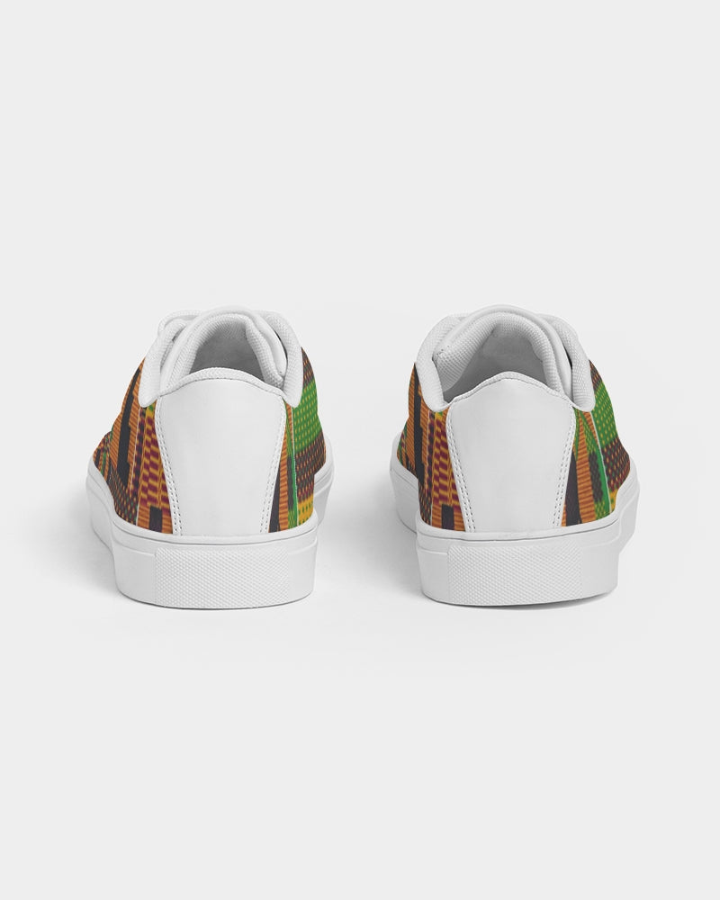 Kente Men's Faux-Leather Sneaker