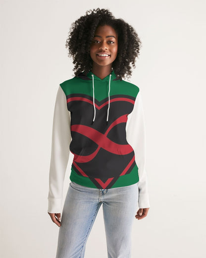 Black polyamorous flag Women's Hoodie