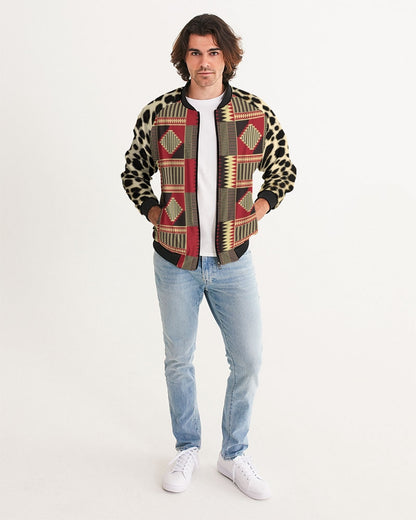 BRW Kente Men's Bomber Jacket