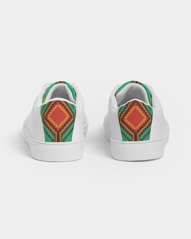 Kente variant 1 Men's Faux-Leather Sneaker