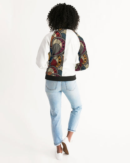 Classic Kente Women's Bomber Jacket