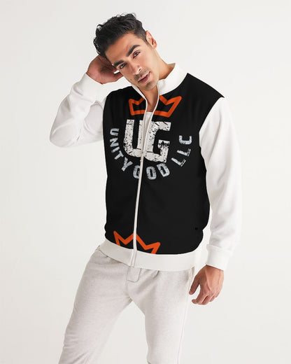 red UNITYGOD Logo Men's Track Jacket