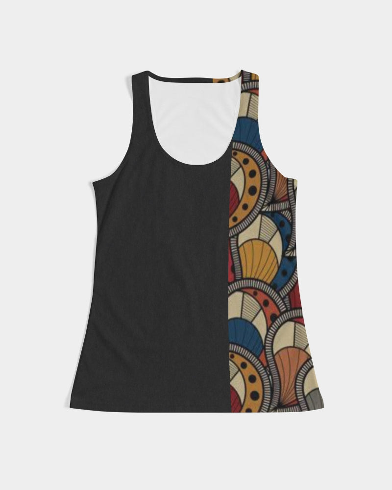 Black classic Kente Women's Tank