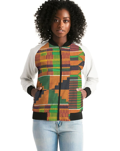 Kente Women's Bomber Jacket
