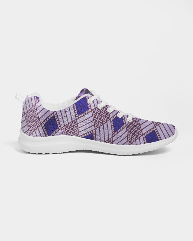 Purple Leopard Women's Athletic Shoe