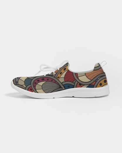 Classic Kente Men's Lace Up Flyknit Shoe