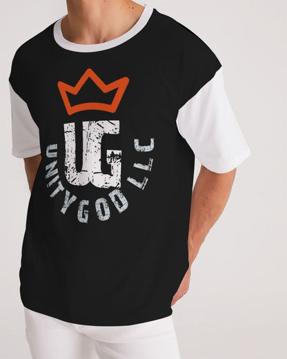 red UNITYGOD Logo Men's Premium Heavyweight Tee